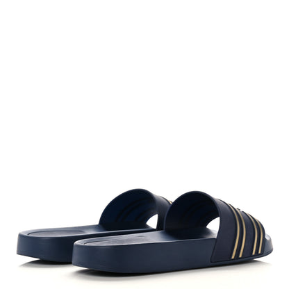 Chanel PVC CC Mules Sandals 39 Navy Gold 4 of 10