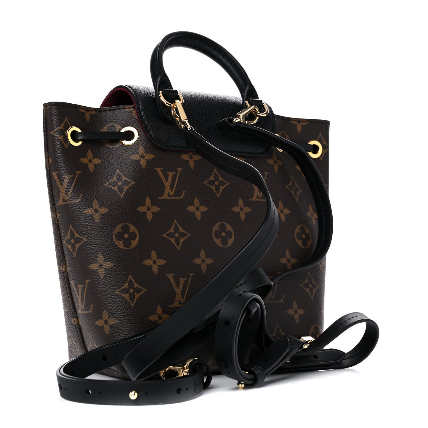 Monogram BB Montsouris NM Backpack Black