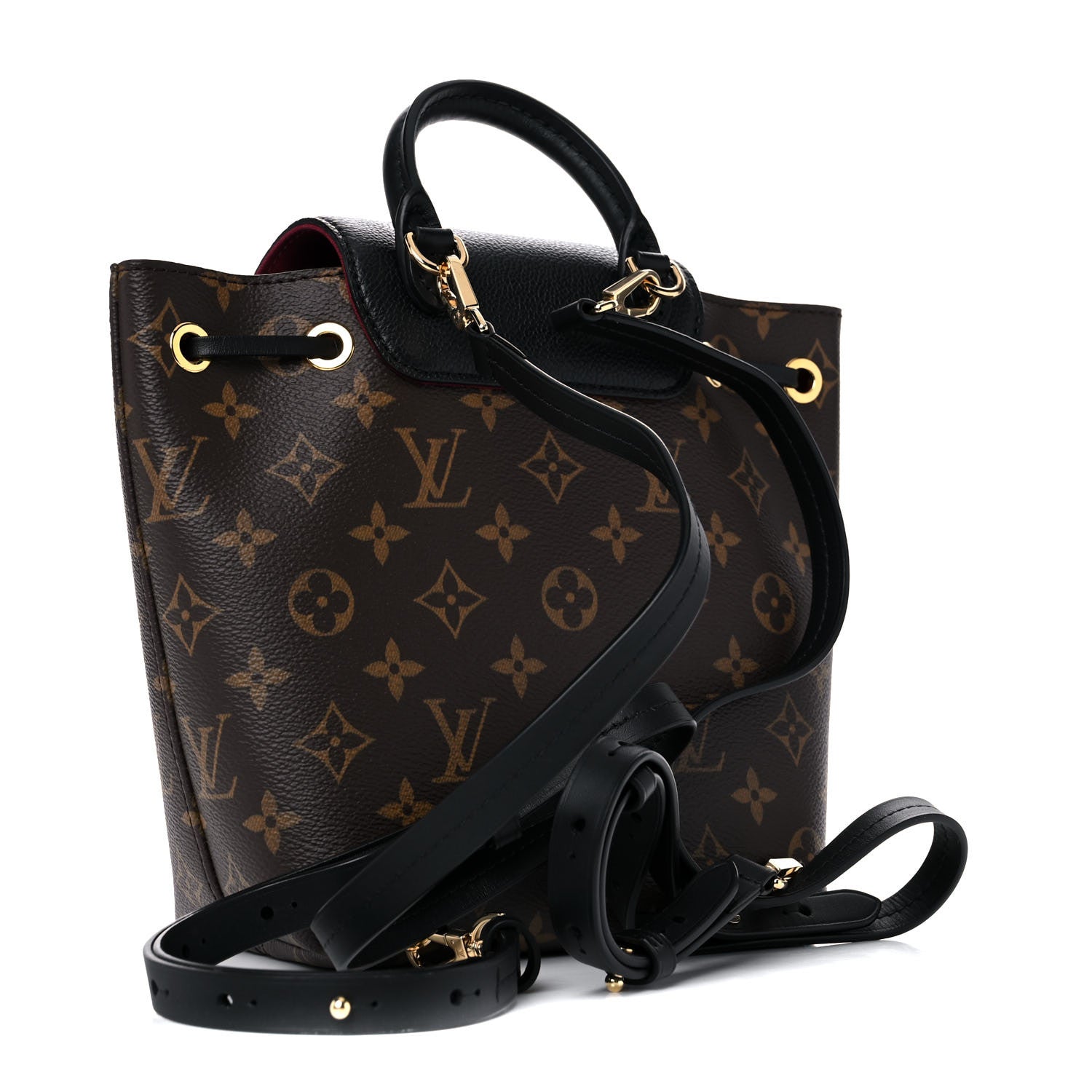 Louis Vuitton Monogram BB Montsouris NM Backpack Black 3 of 11