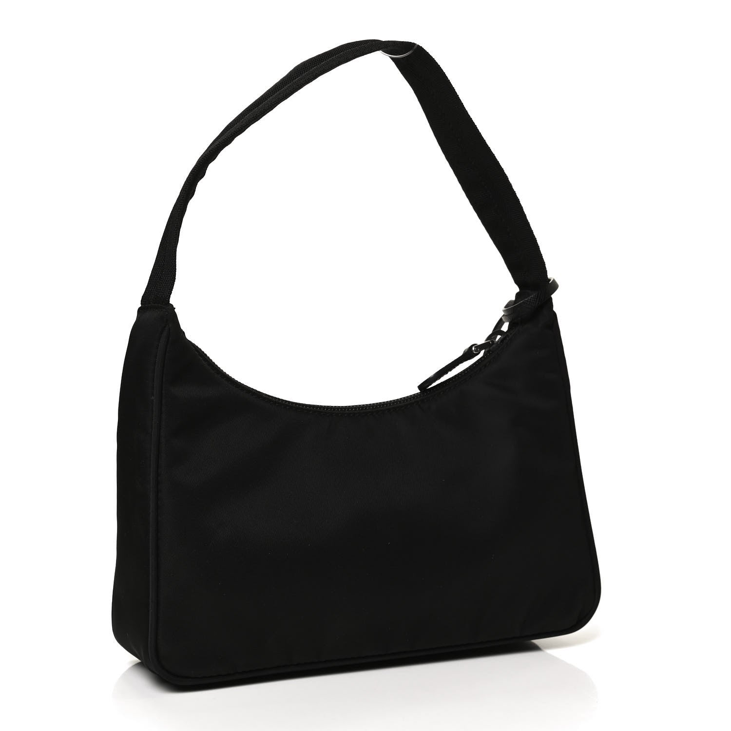 Prada Tessuto Nylon Mini Re-Edition 2000 Bag Black 3 of 12