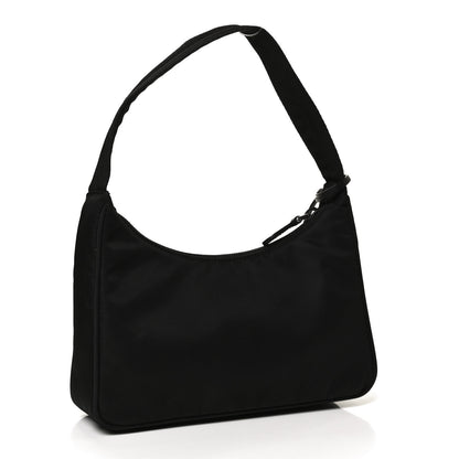 Prada Tessuto Nylon Mini Re-Edition 2000 Bag Black 3 of 12