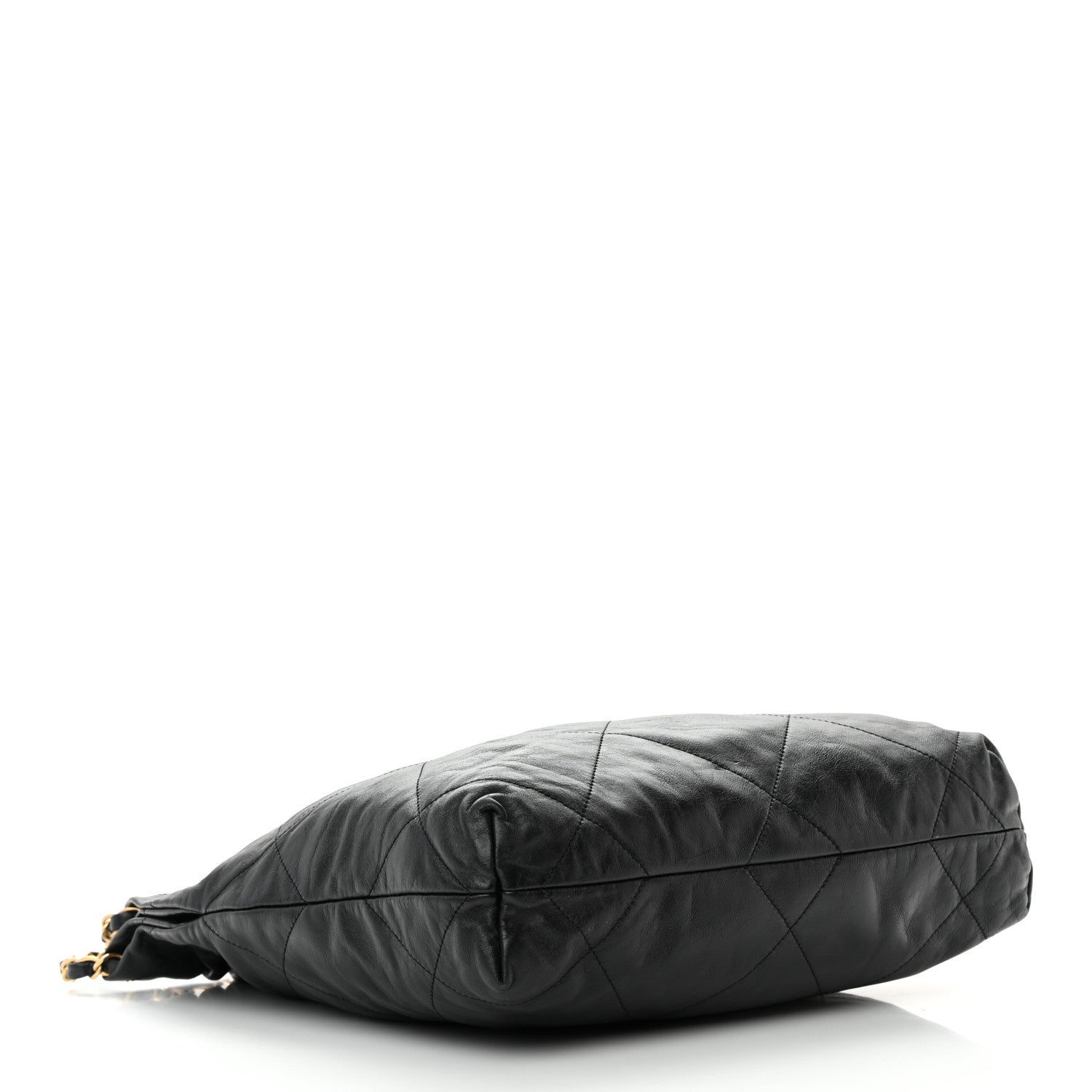 Chanel Shiny Calfskin Quilted Small Chanel 22 Black 4 of 11