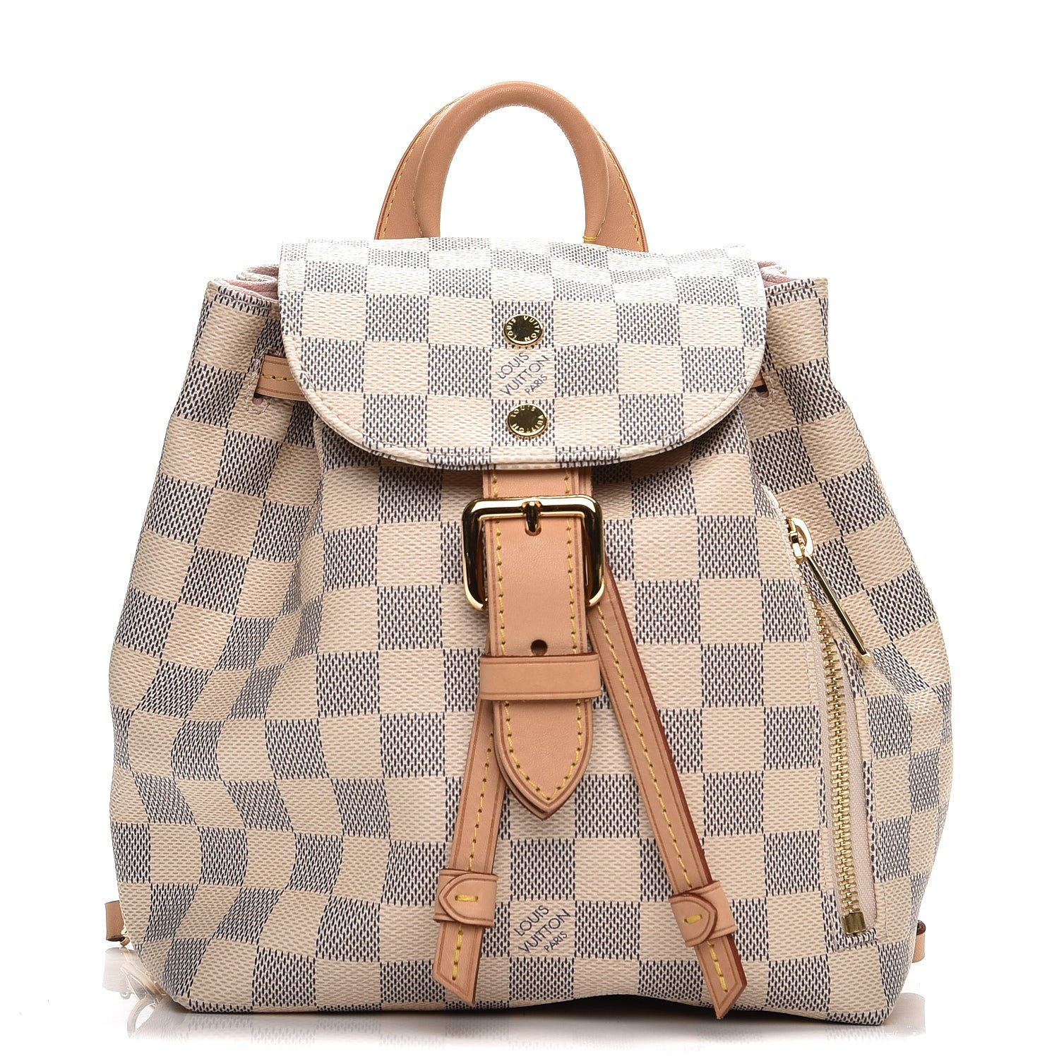 Louis Vuitton Damier Azur Sperone BB Backpack 1 of 6