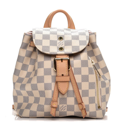 Louis Vuitton Damier Azur Sperone BB Backpack 1 of 6