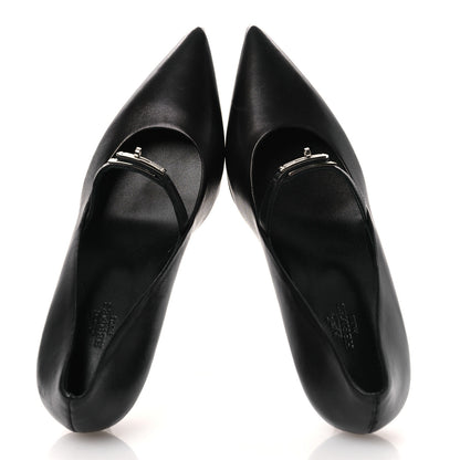 Hermes Nappa Majeste 60 Pumps 38 Black 2 of 13