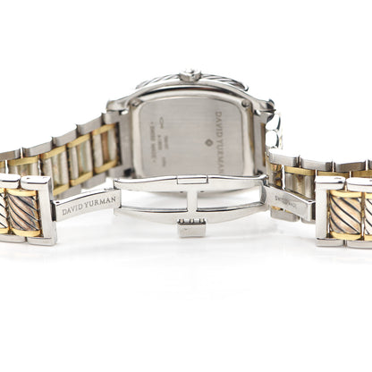 David Yurman Stainless Steel 18K Yellow Gold 32mm Thoroughbred Quartz Watch 5 of 6