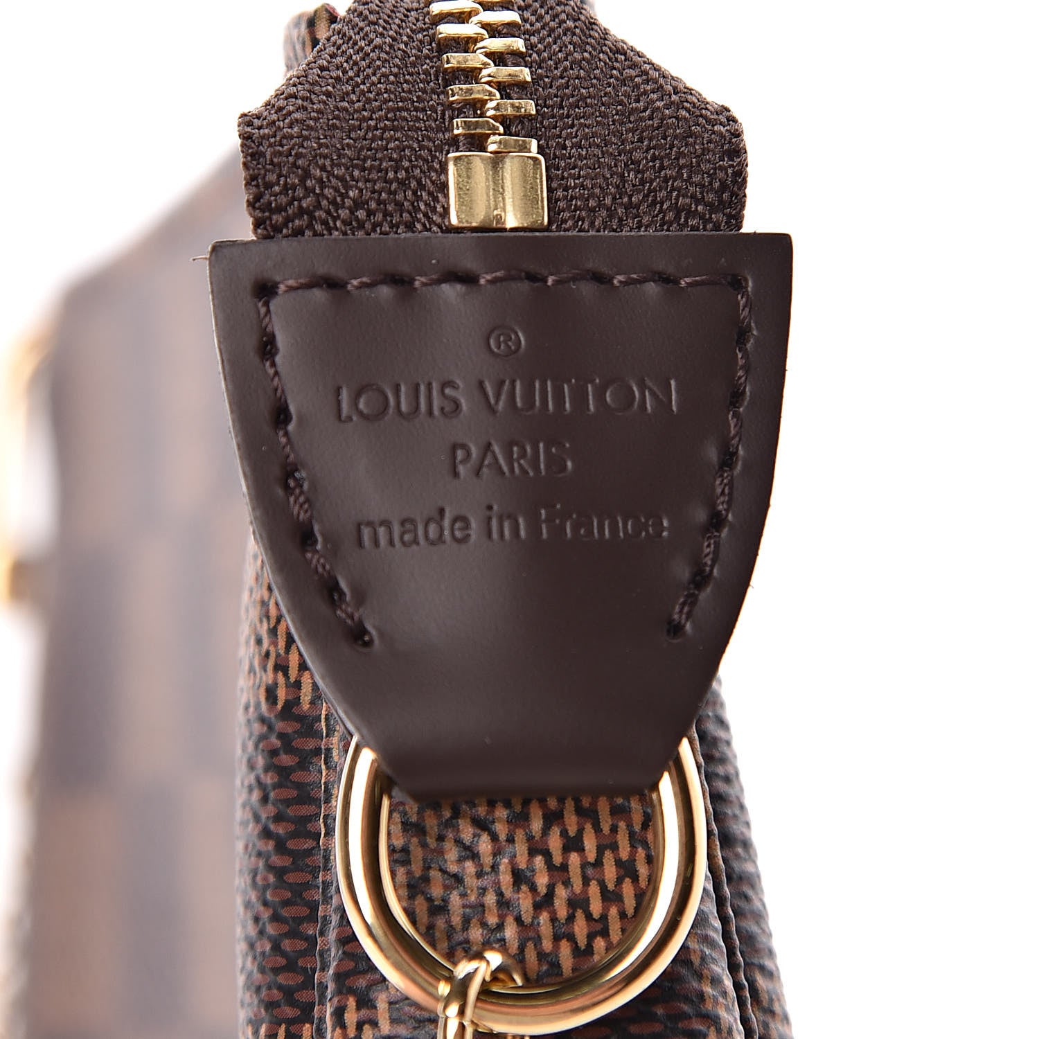 Louis Vuitton Damier Ebene Mini Pochette Accessories 7 of 9