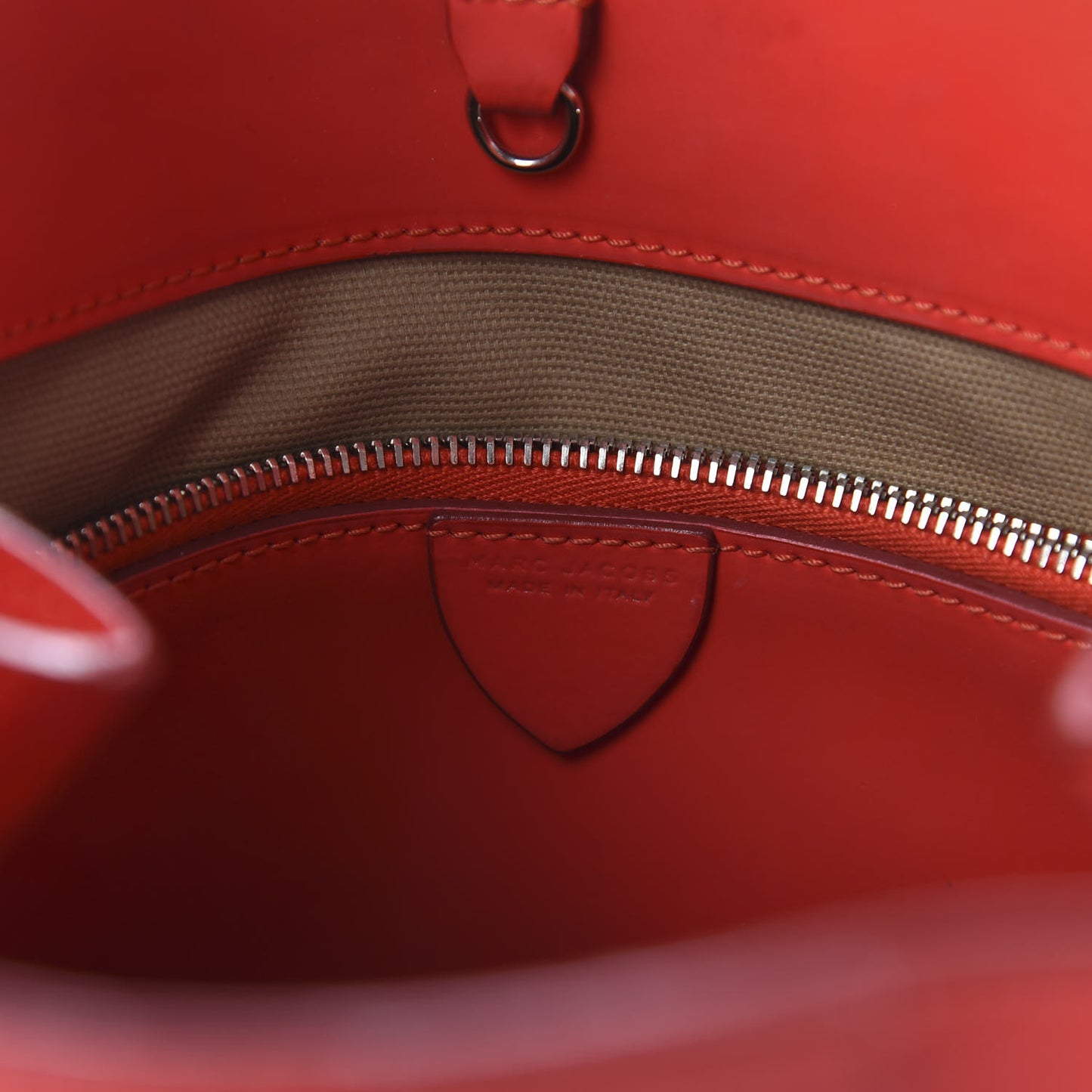 Calfskin Coated Rubber Shiela Tote Flame