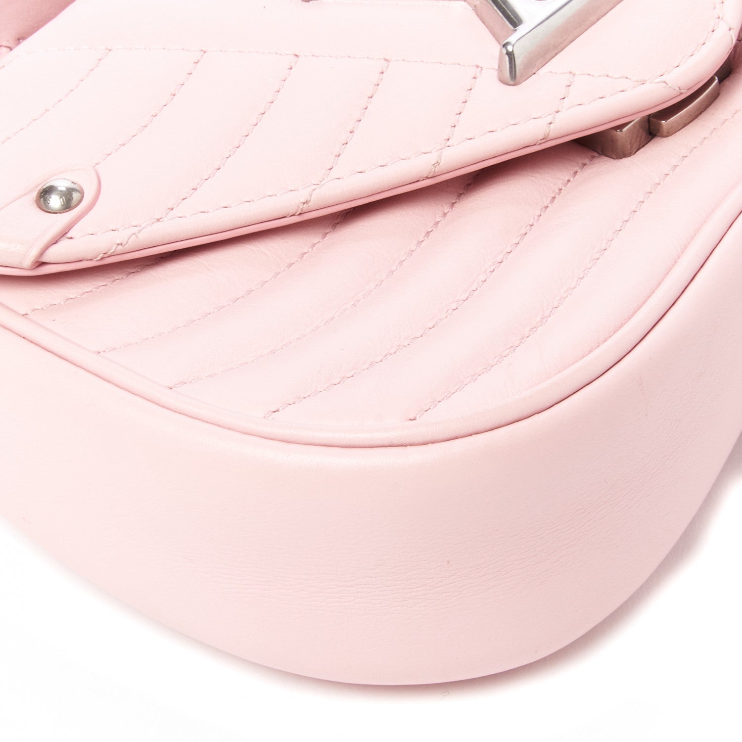 Louis Vuitton Calfskin New Wave Chain PM Smoothie Pink 6 of 8