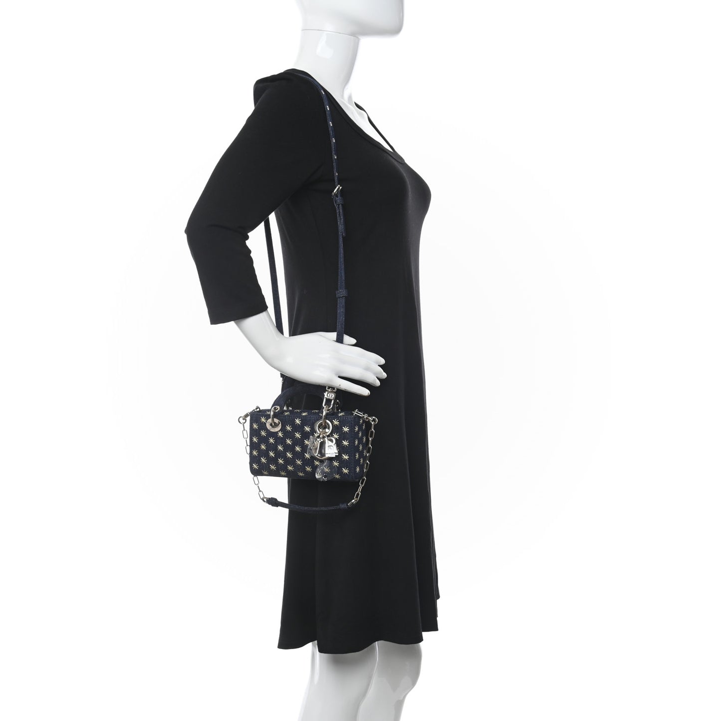Denim Embroidered Star Lady D-Joy Blue