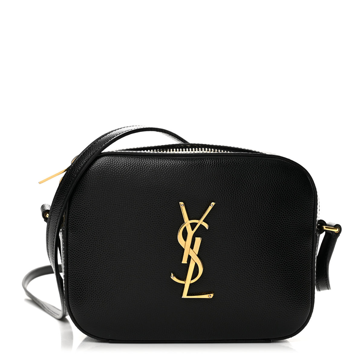 Grain De Poudre Small Classic Monogram Camera Bag Black