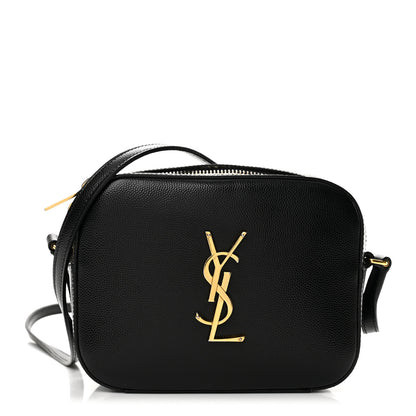 Saint Laurent Grain De Poudre Small Classic Monogram Camera Bag Black 1 of 13