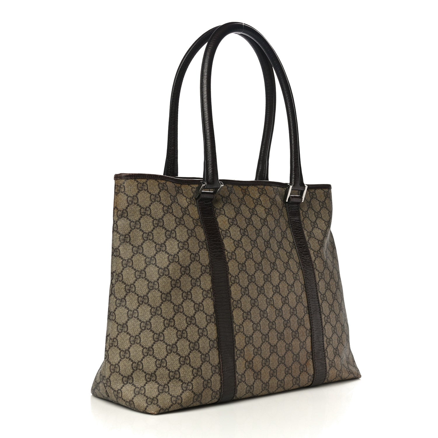 Gucci GG Plus Monogram Medium Joy Tote Dark Brown 4 of 29