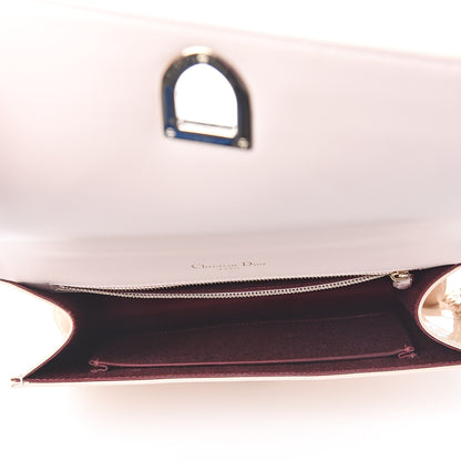 Christian Dior Patent Calfskin Medium Diorama Flap Bag Beige 5 of 12