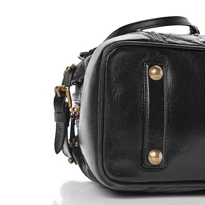 Louis Vuitton Lambskin Riveting Black 8 of 10