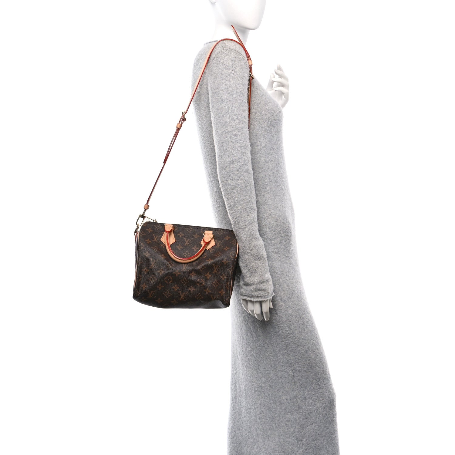 Louis Vuitton Monogram Speedy Bandouliere 25 2 of 10