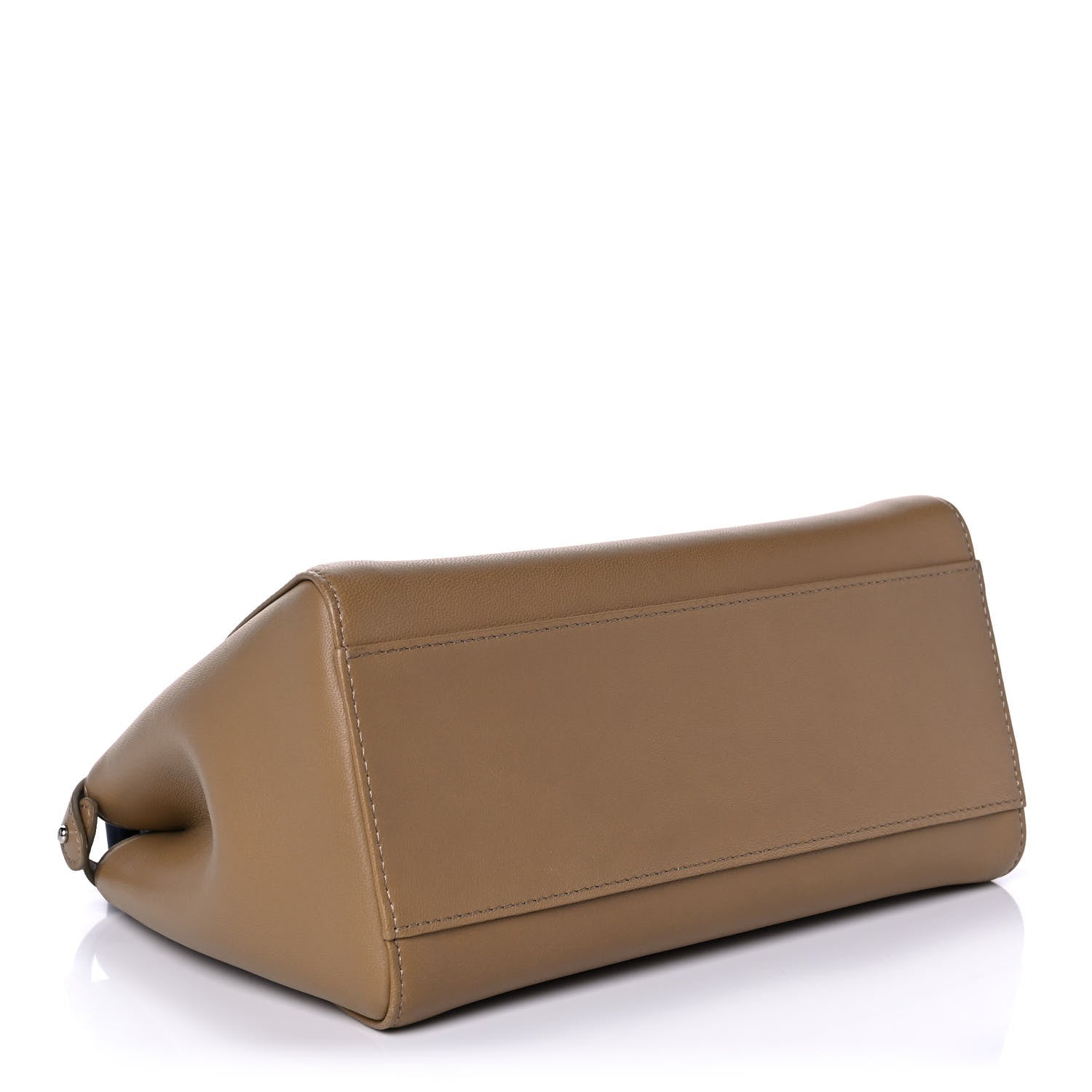Fendi Nappa Colorblock Mini Peekaboo Iconic Satchel Cuoio Oceano Multicolor 4 of 16