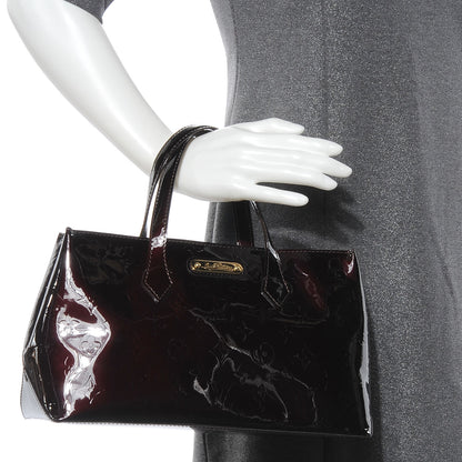Louis Vuitton Vernis Wilshire PM Amarante 2 of 7