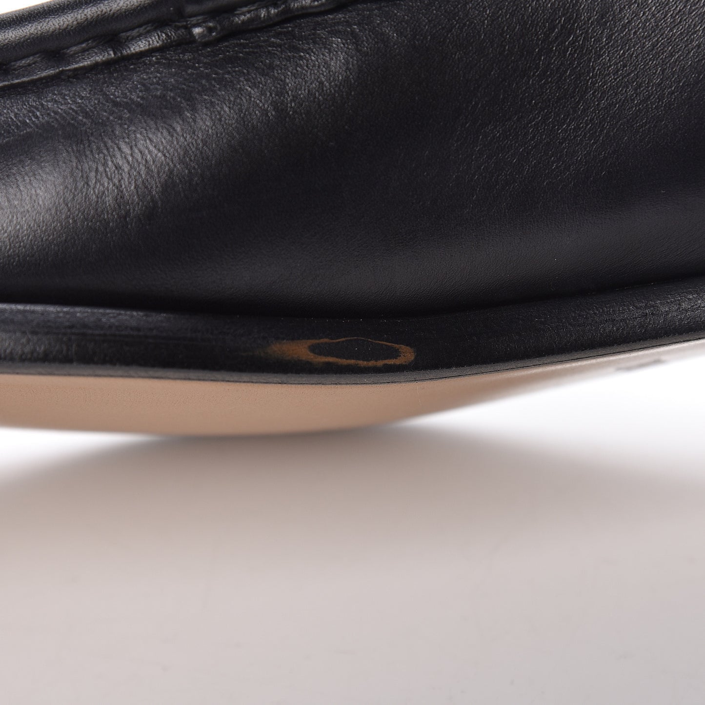 Calfskin Mens 1953 Horsebit Loafers 8.5 Black