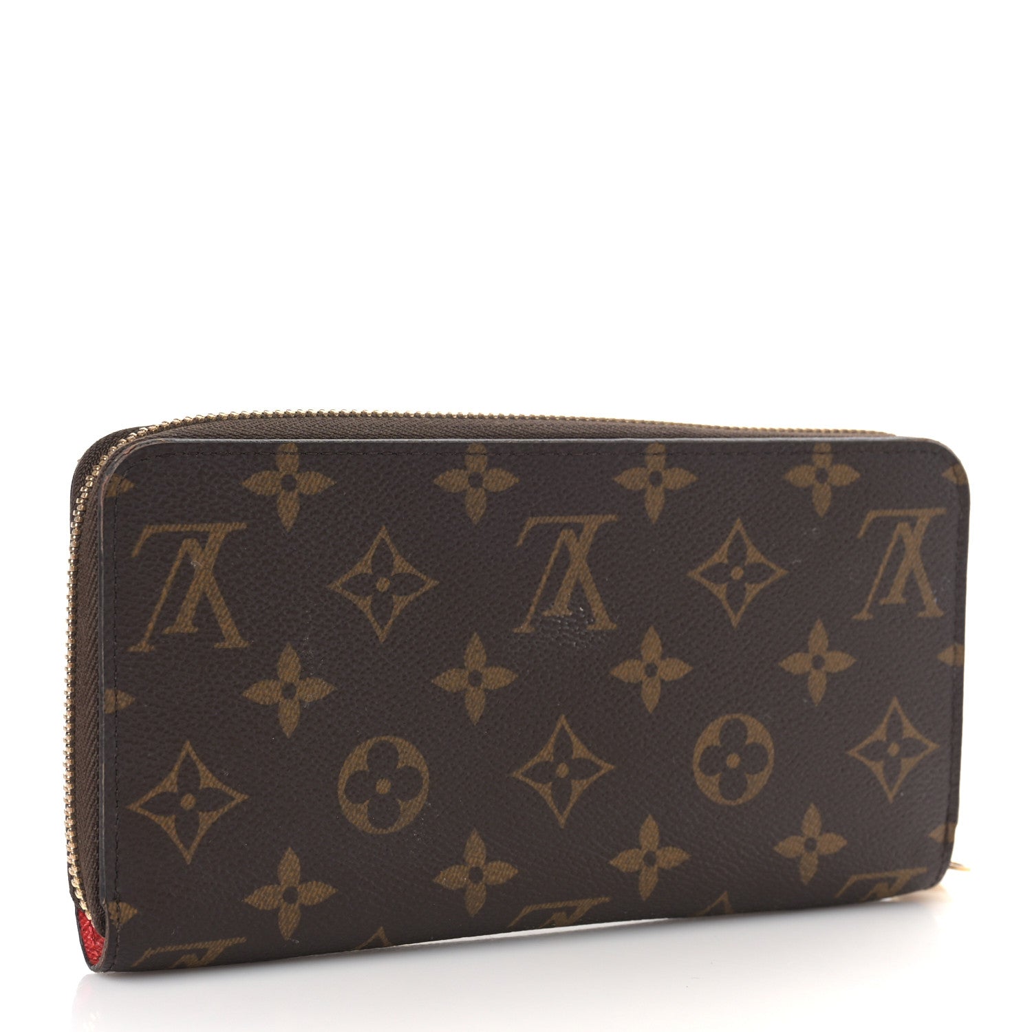 Louis Vuitton Monogram Zippy Wallet Coquelicot 3 of 10