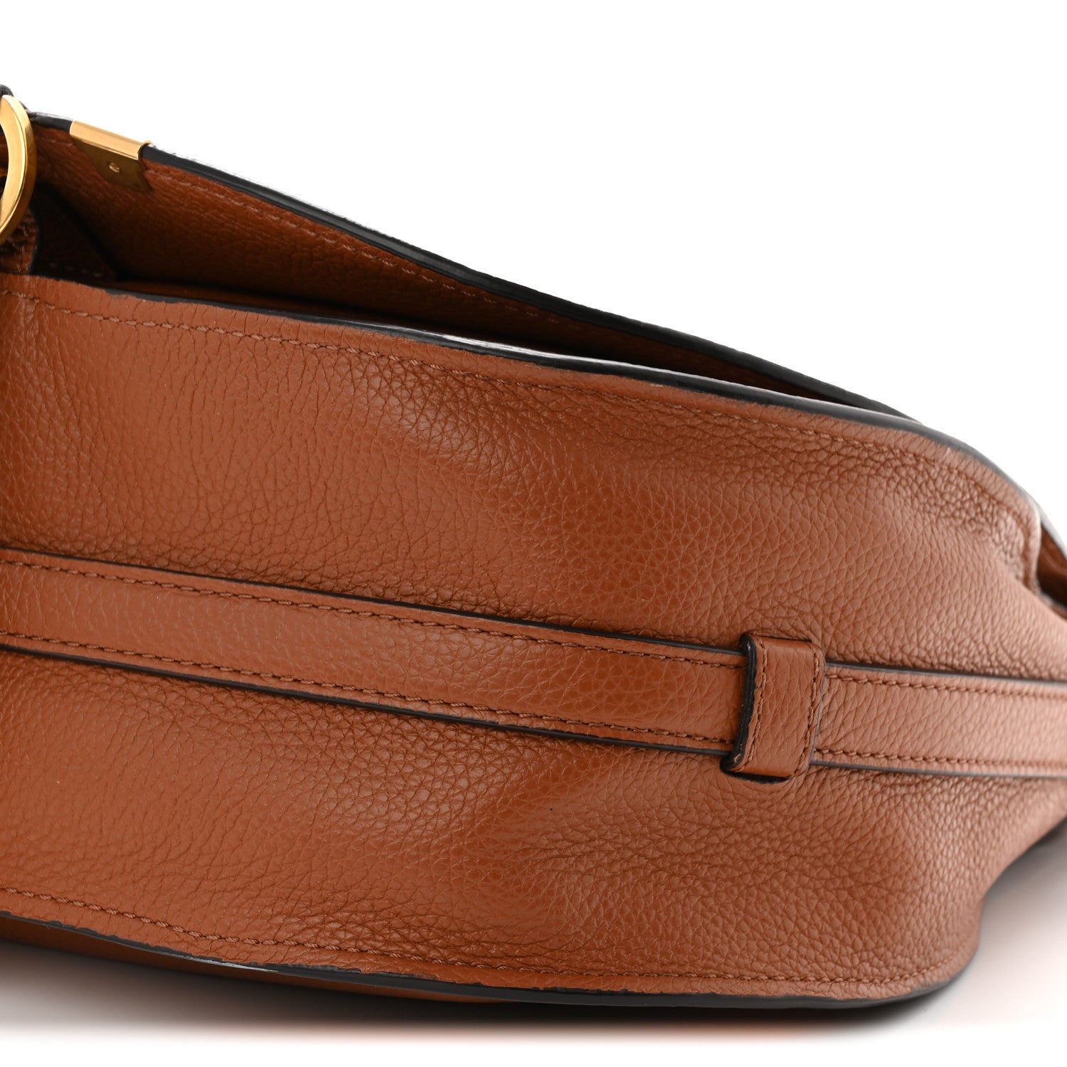 Chloe Calfskin Medium Marcie Round Crossbody Bag Tan 21 of 23