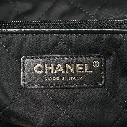 Chanel Shiny Calfskin Quilted Small Chanel 22 Black 7 of 10