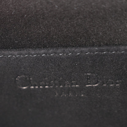 Christian Dior Satin Cannage Lady Dior Convertible Clutch Black 6 of 10