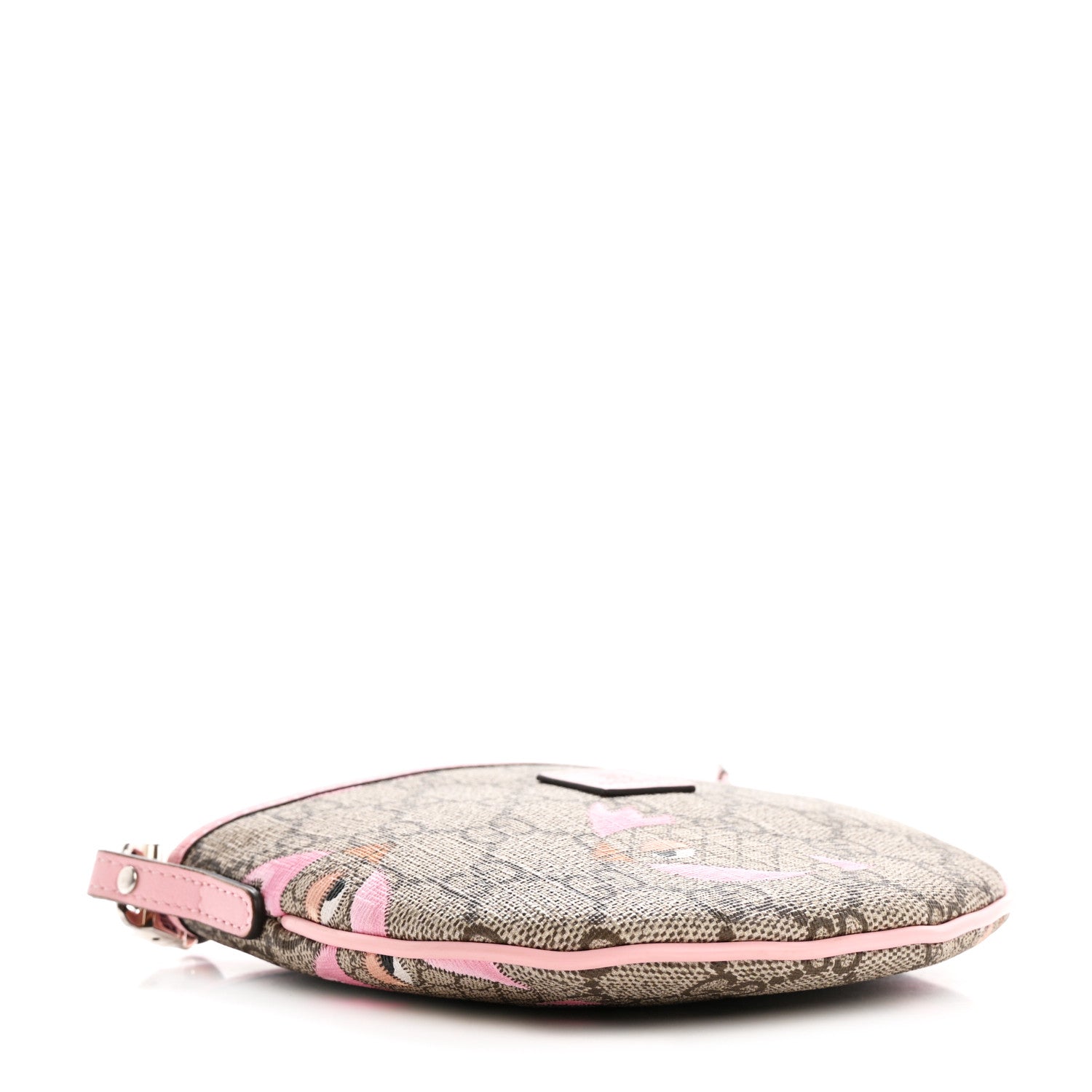 Gucci GG Monogram Childrens Mini Zoo Bird Pappagallo Shoulder Bag Pink 4 of 13