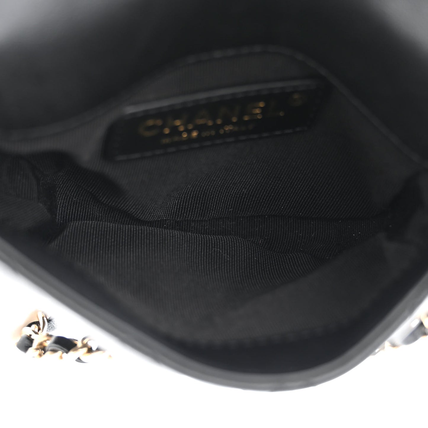 Lambskin Quilted Side Packs White Black