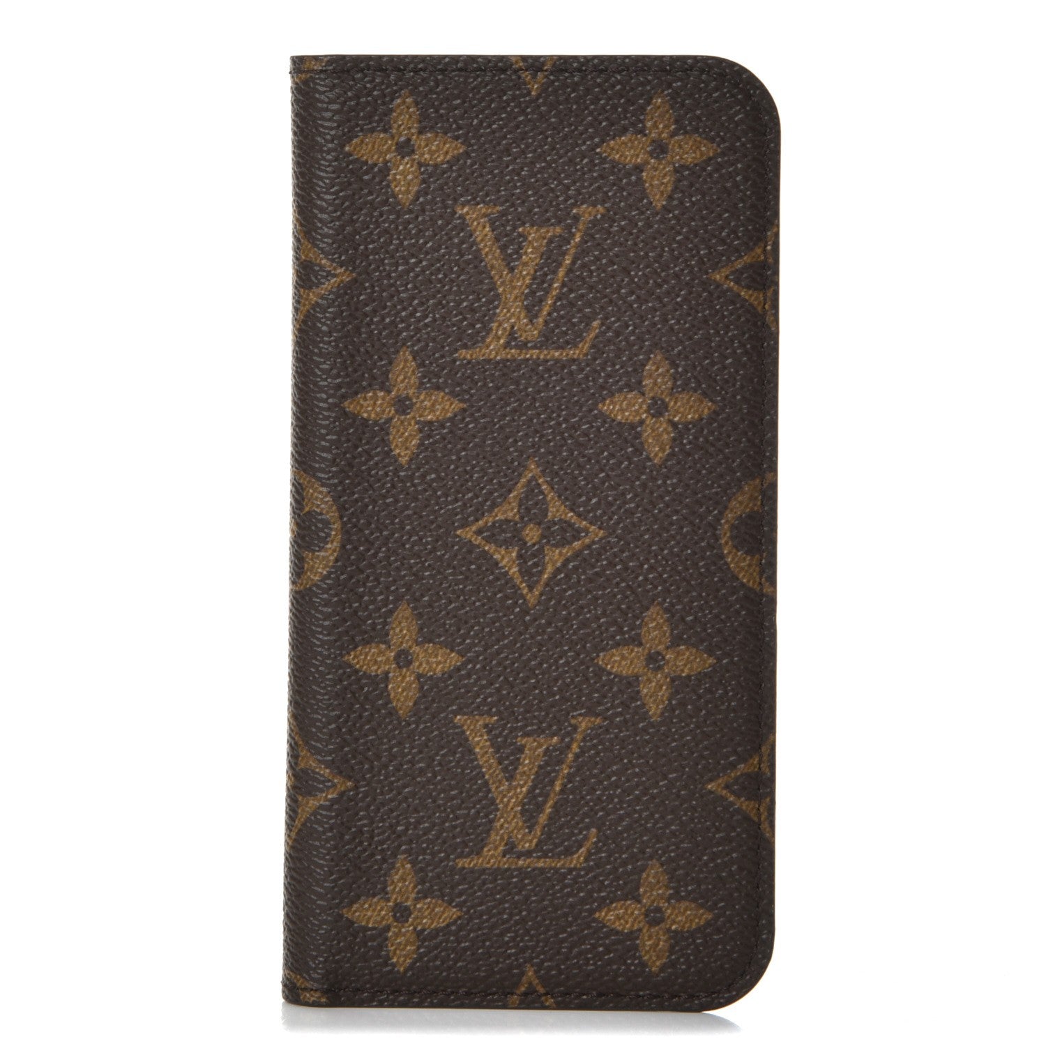 Louis Vuitton Monogram iPhone X Folio Case 1 of 8