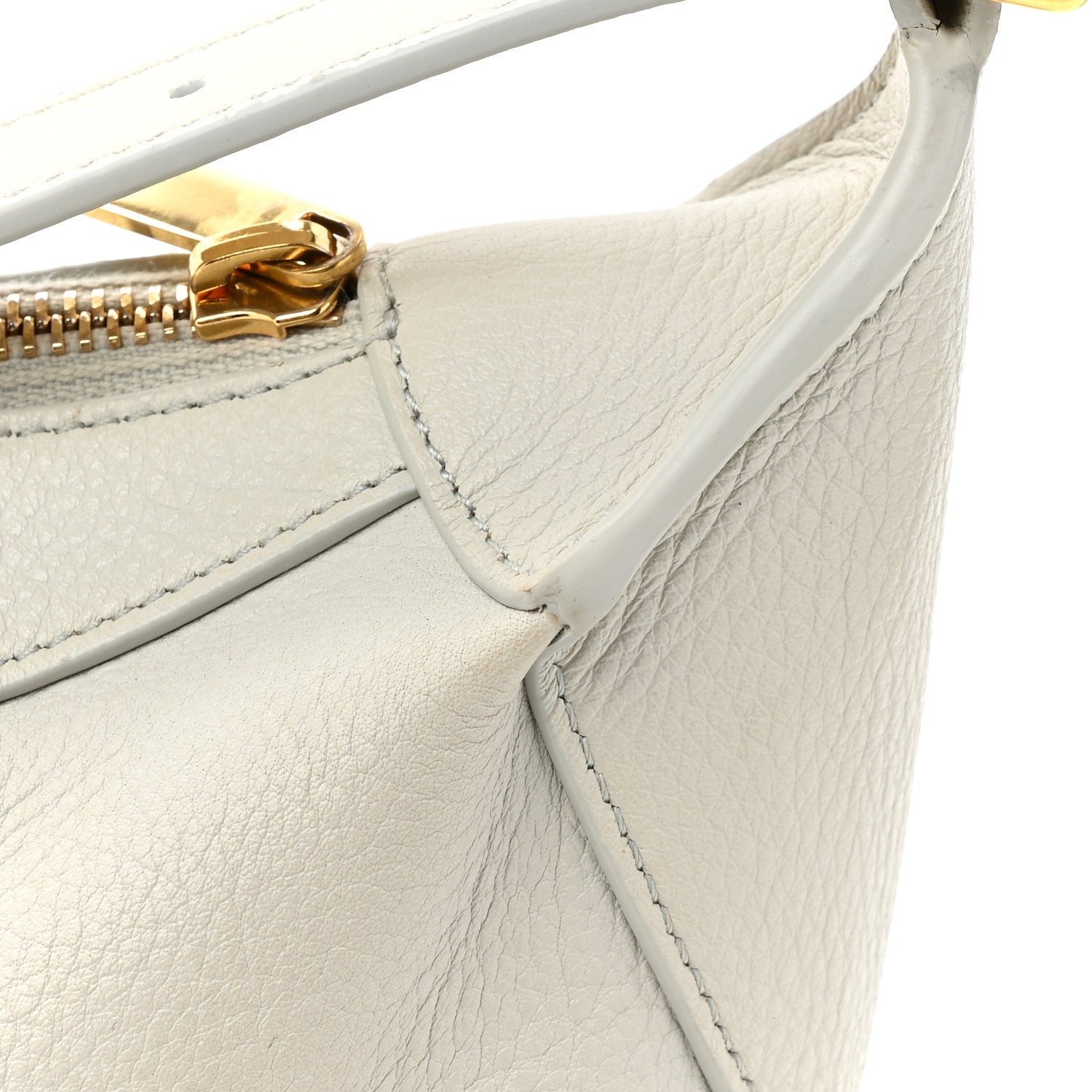Celine Supple Calfskin Medium Romy Shoulder Bag Rice 14 of 16