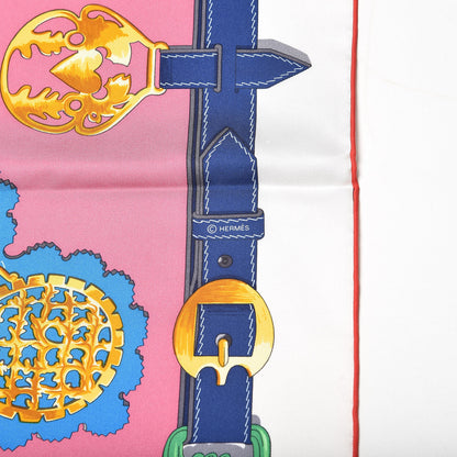 Hermes Silk Cuivreries Scarf 90 4 of 4