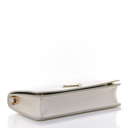 Prada Vitello Move Triangle Logo Miniborse White 3 of 4