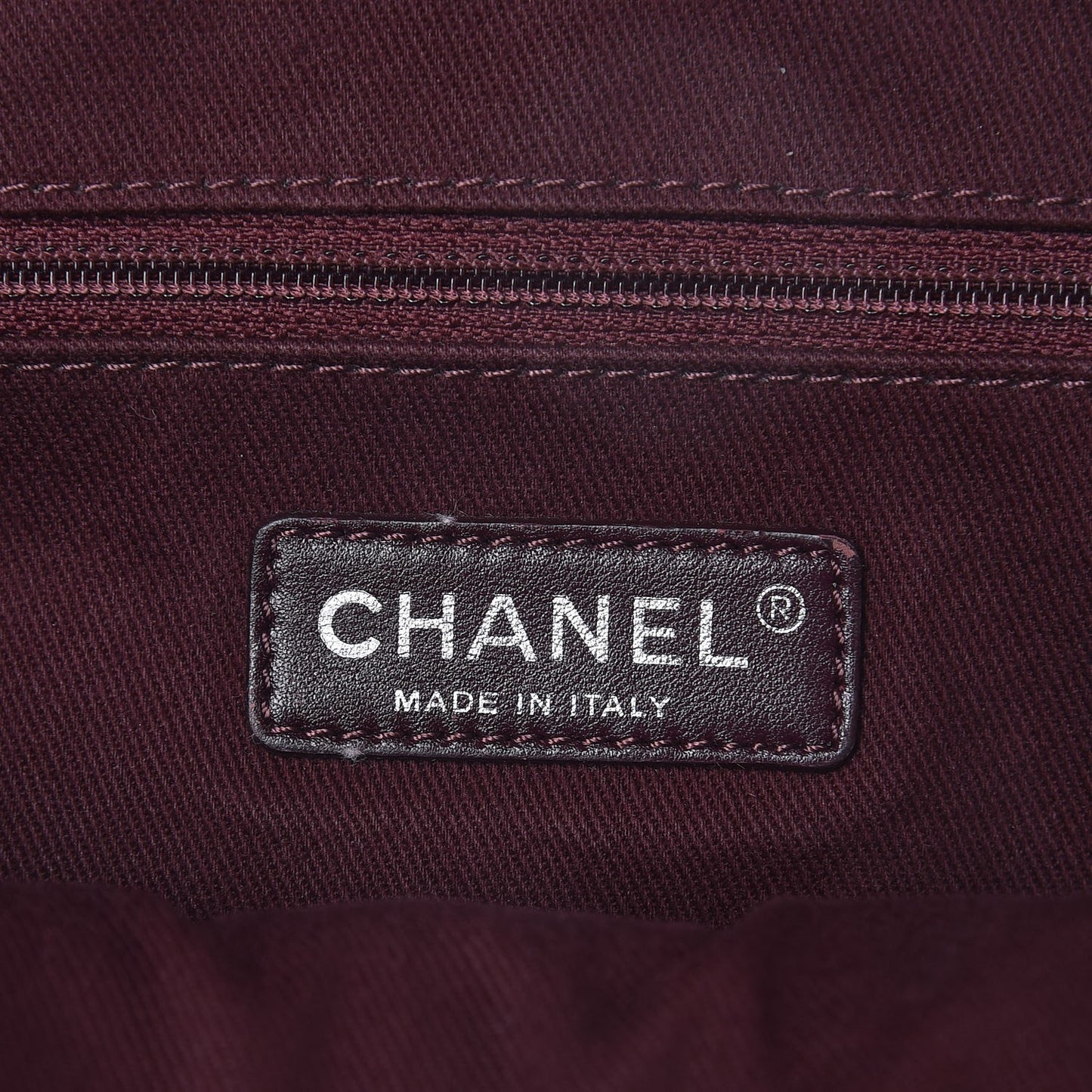 Glazed Calfskin Medium Duo Flap Brown