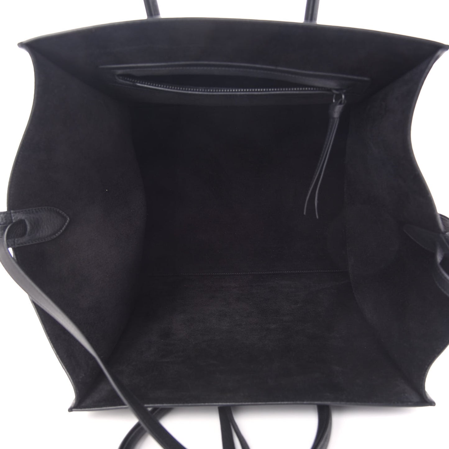 Supple Calfskin Medium Phantom Luggage Black