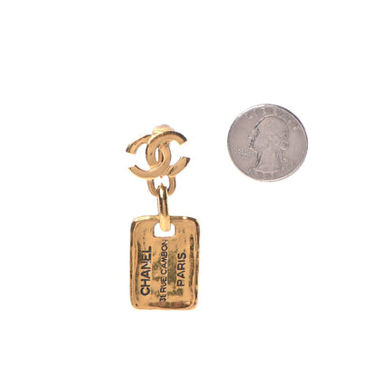 Chanel 31 Rue Cambon CC Clip On Earrings Gold 2 of 5