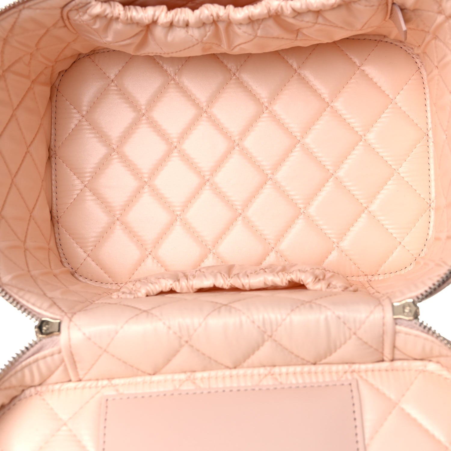 Chanel Caviar Quilted Large Vanity Pouch Light Beige 5 of 11