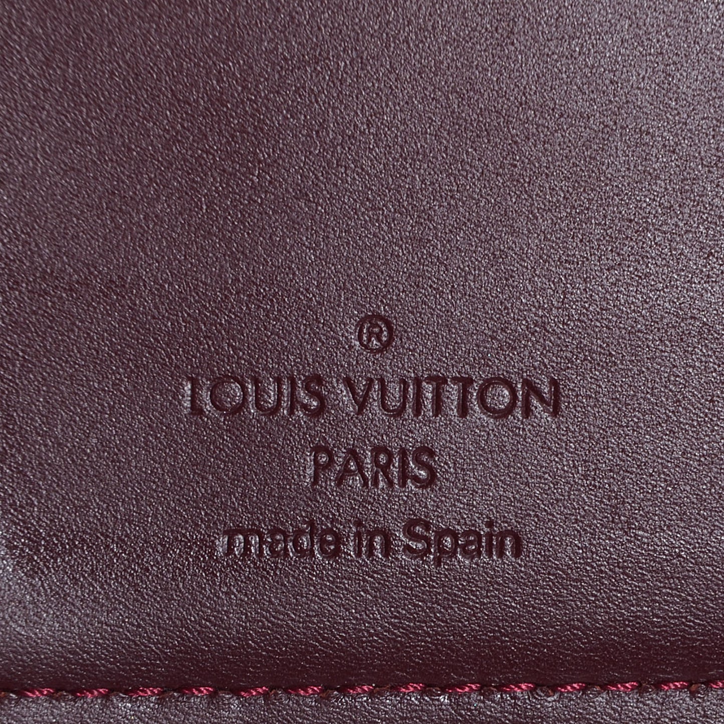 Vernis Small Ring Agenda Cover Rouge Fauviste