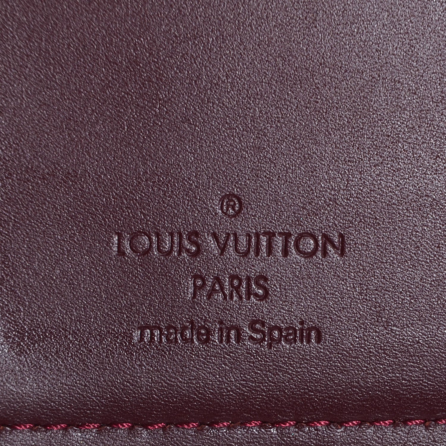 Louis Vuitton Vernis Small Ring Agenda Cover Rouge Fauviste 7 of 11