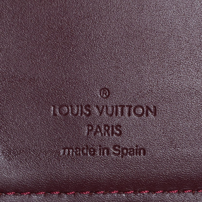 Louis Vuitton Vernis Small Ring Agenda Cover Rouge Fauviste 7 of 11