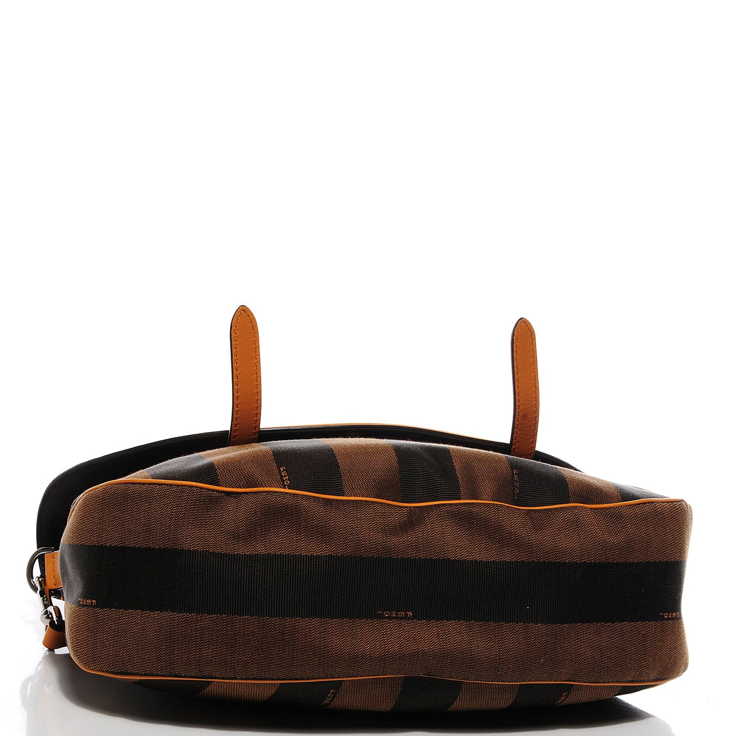 Jacquard Calfskin Pequin Crossbody Tobacco