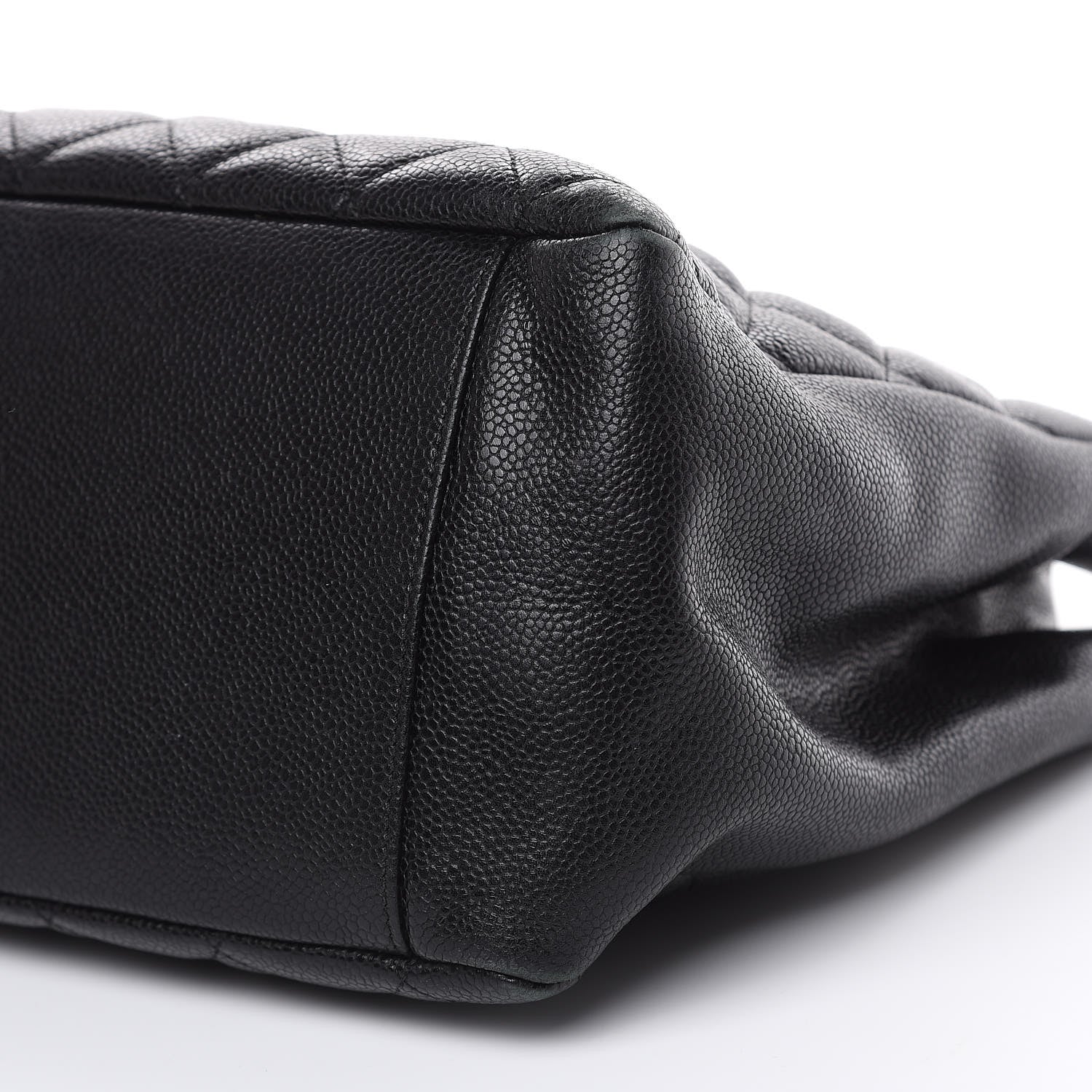 Chanel Caviar Quilted Grand Shopping Tote GST Black 9 of 17