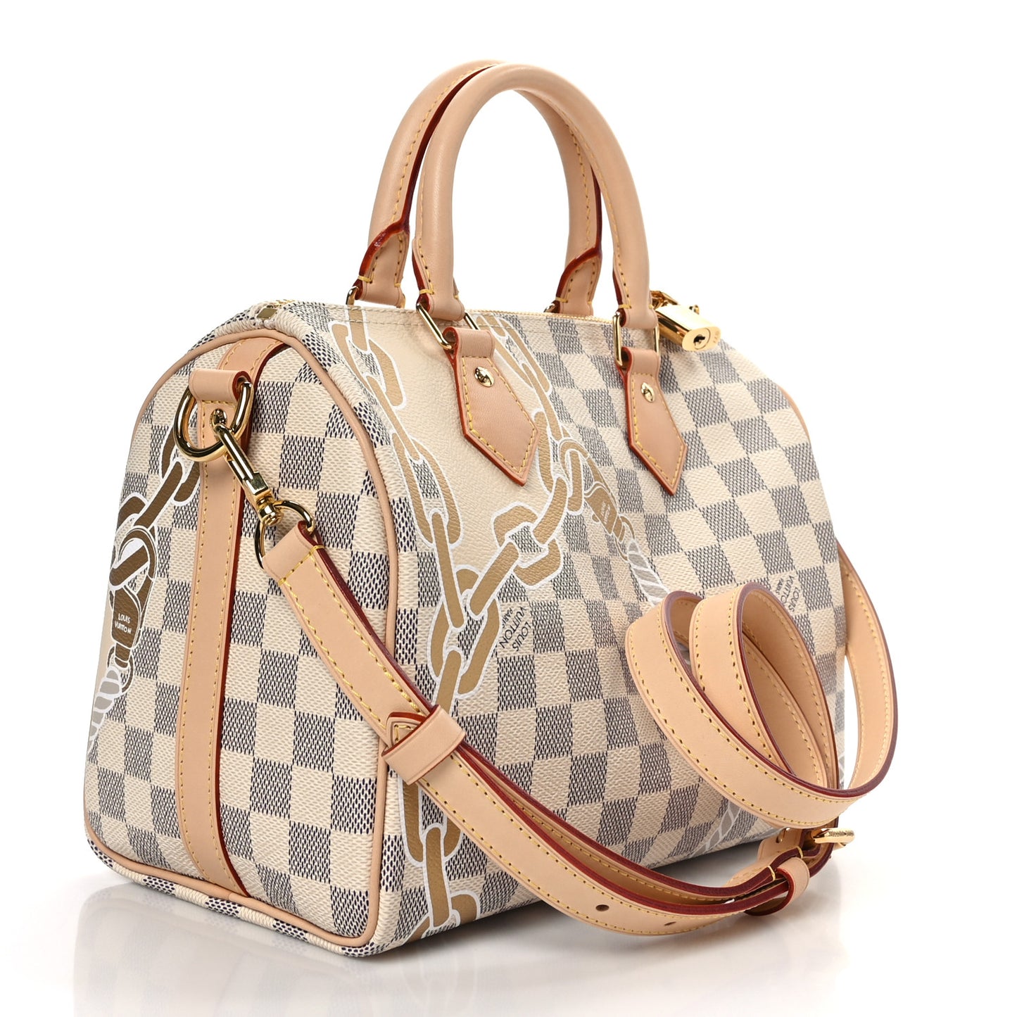 Damier Azur Nautical Speedy Bandouliere 25