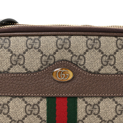 Gucci GG Supreme Monogram Web Mini Ophidia GG Bag Brown 8 of 11