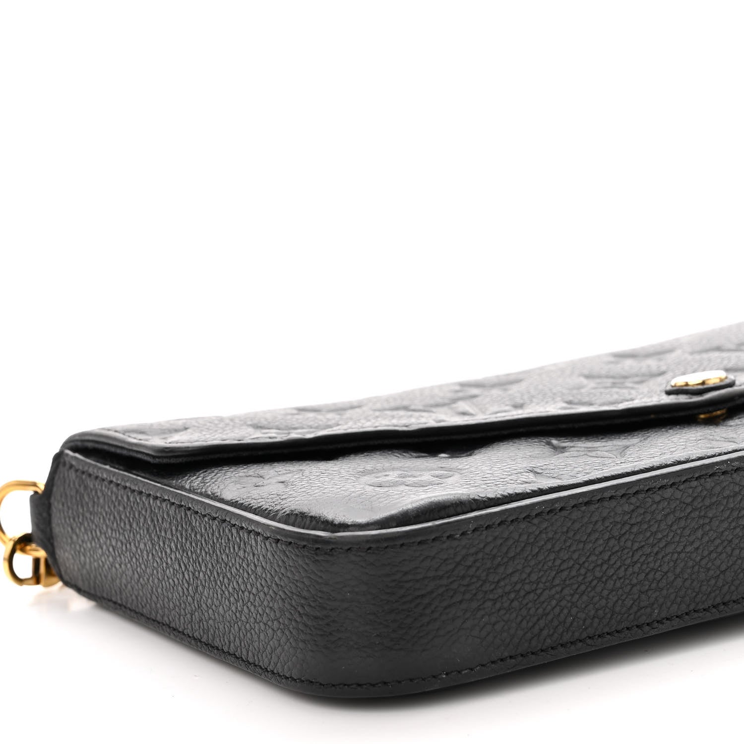 Louis Vuitton Empreinte Pochette Felicie Chain Wallet Black 8 of 9