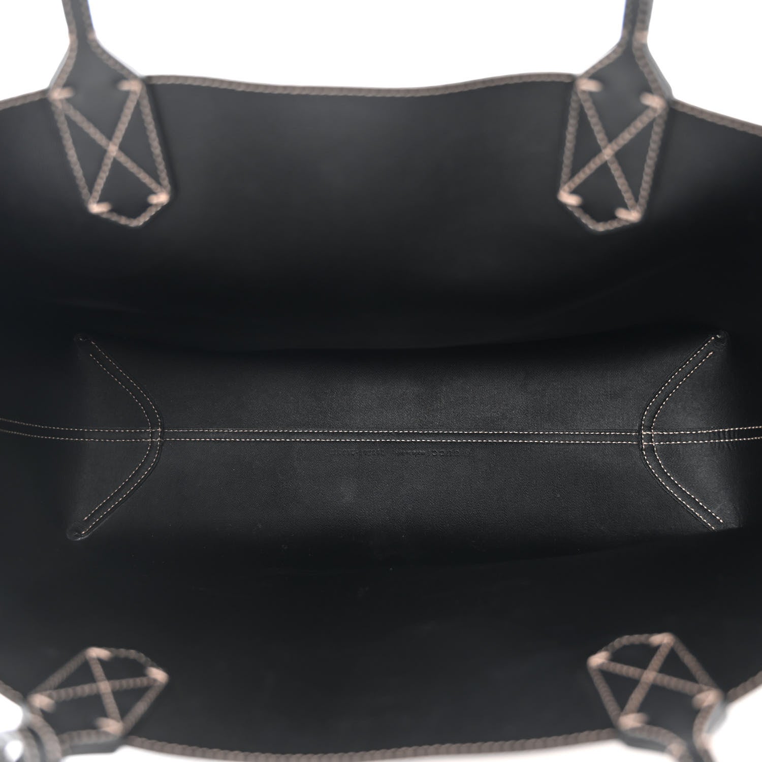 Gucci Calfskin GG Supreme Monogram Medium Reversible Tote Black 8 of 16