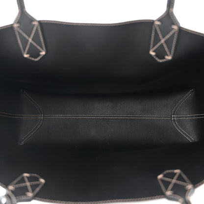 Gucci Calfskin GG Supreme Monogram Medium Reversible Tote Black 8 of 16
