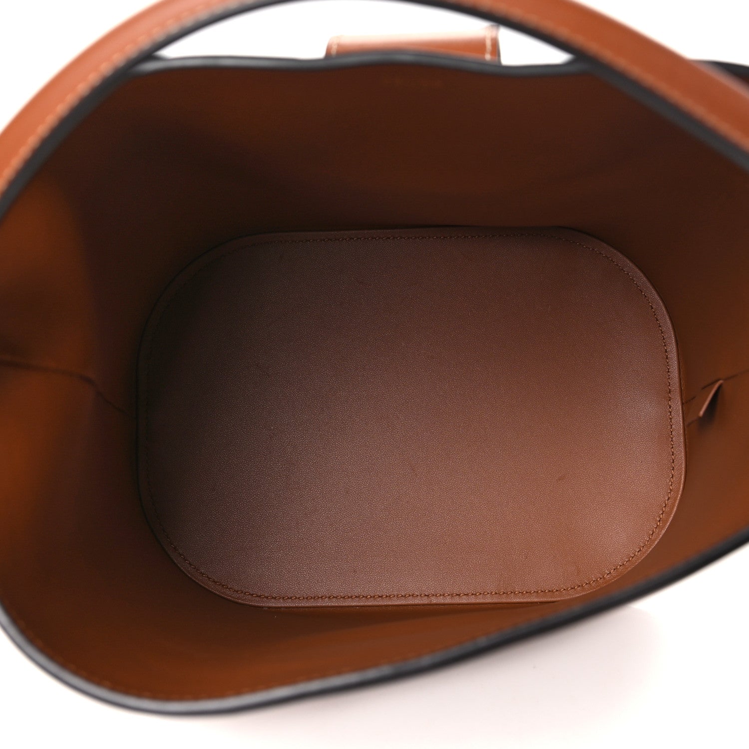 Celine Smooth Calfskin Triomphe Medium Louise Bag Tan 6 of 12