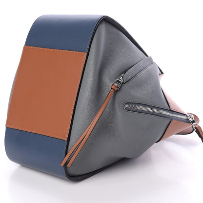 Loewe Calfskin Small Hammock Shoulder Bag Steel Blue Tan 9 of 9