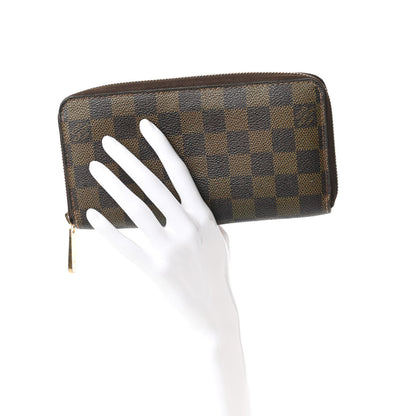 Louis Vuitton Damier Ebene Zippy Wallet 2 of 10